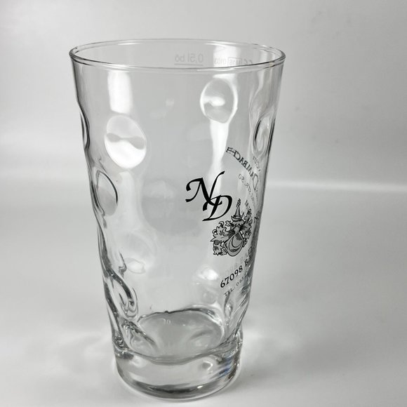Nickels Dambach German Weingut Glass Clear Souvenir 0.5 Liter Wine Tasting - Picture 4 of 10